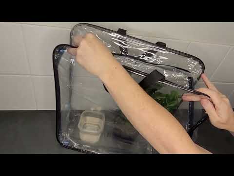 Duvet cover packaging humidity dome hack